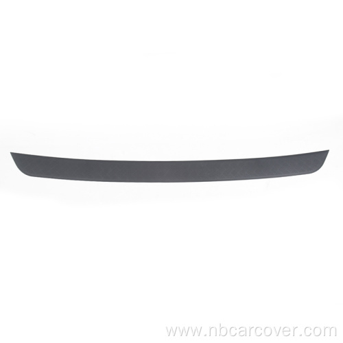 ABS Black Car Rear Bumper Plate Cover